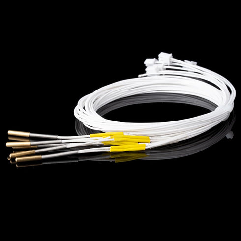 2pcs Updated High Tempetature Sensor 100K 104NT-4-R025H42G M3 Thermistor Cartridge 280? Replace 104GT-2 for 3D Printer PT100 V6 Cartridges Heat Bl...