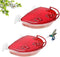 Solution4Patio 2 Pack Window Hummingbird Feeders, New Upgrade Stronger Suction Cups, 13-Ounce Nectar Capacity, Jewel Box Designed #G-B115B00-US...
