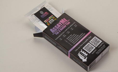 Wellness Urine Home Test Strips with Mobile App. Home Kidney Test Illustrated of Your Health Based on pH, Keto, Protein end More. UTI test strips ...