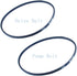 12112425 Belt Kit Replacement Compatible with Maytag, AP4011179, PS2005284, Washer Belt Pump And Drive (211125 & 211124)