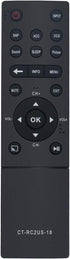 CT-RC2US-18 CTRC2US18 Replace Remote Control fit for Toshiba Smart LED TV HDTV 55L421U 43L621U 55L621U 49L621U 65L621U 43L511U18 50L711U18 55L711U...