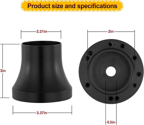 Golf Cart Steering Wheel Adapter for EZGO TXT&RXV (Including Installation Tools)...