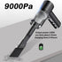 Portable Cordless Handheld Vacuum 9000PA Wet Dry Vacuum Cleaner for Car Office Pet and Home Lightweight Cleaner Insect Spider Stink Bug Cockroach ...