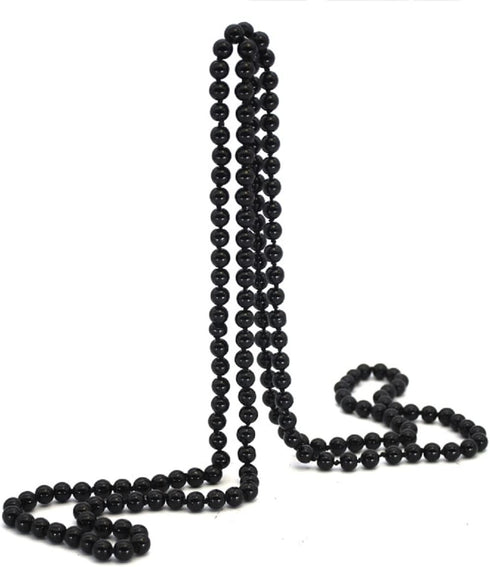 1920s Long Fake Pearls Necklace Layered Retro Vintage Imitation Round for Women Flapper Party Wedding Mother's Day Gift...