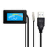 Digital Thermometer Temperature Gauge USB Power Supply with Sensor Probe for Aquarium Vehicle PC Case Incubators Brooders Climb Pet Fahrenheit & C...