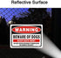 Beware of Dog Signs for Fence,Yuntarda 2-Pack 10"x7"Do not Enter Sign Keep Gate Shut Rust Free Reflective Metal Sign for Outdoor Use...