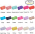 BENECREAT 18 Yards Lace Fabric Stretch Elastic 1.57 inches Wide Trim Lace for Headbands Garters Wedding Bouquet Making - 18 Colors 1 Yard Each...