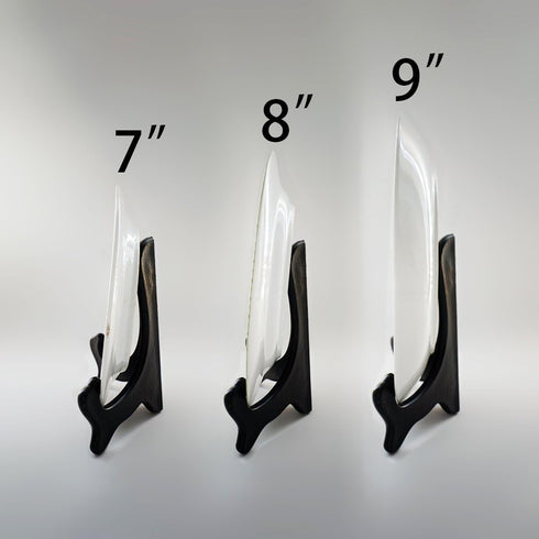 Artliving Black 6 Inch Wood-like Easels Plate Stand Holder Display Stands -Set of 2...