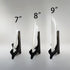 Artliving Black 6 Inch Wood-like Easels Plate Stand Holder Display Stands -Set of 2...