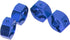 Metal 12mm Wheel Hex Hub Drive Adapters with Pins Screws Compatible with 1/10 Arrma Senton Granite Typhon Vorteks 3S Big Rock RC Car (Blue)...