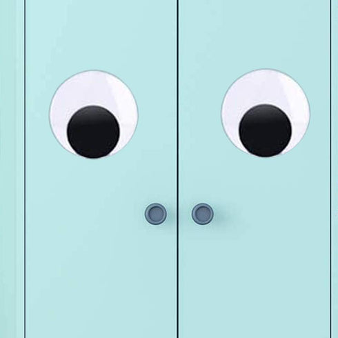 3.15 inches Giant Googly Wiggle Eyes, Plastic Wiggle Eyes with Self Adhesive DIY Craft Making Supply Googly Eyes, Pack of 6...