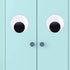 3.15 inches Giant Googly Wiggle Eyes, Plastic Wiggle Eyes with Self Adhesive DIY Craft Making Supply Googly Eyes, Pack of 6...
