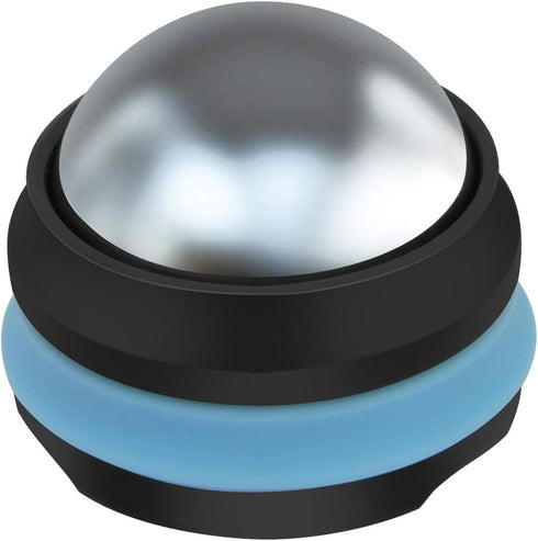 AHIER Cold Massage Roller Ball, Stainless Steel Cold Therapy Relief, Free Rolling Removable Gel Ball Deep Tissue Massage Pain Relief, Great Tool f...