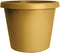 The HC Companies 6 Inch Round Prima Planter - Small Plastic Plant Pot with Rolled Rim for Indoor Outdoor Plants Flowers Herbs, Honey...