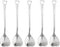 10-Piece Heart-Shaped Stainless Steel Dessert Spoon Set for Home, Restaurant, Cafe, and Bar - Elegant Design, Multi-Functional Usage, and Durable ...