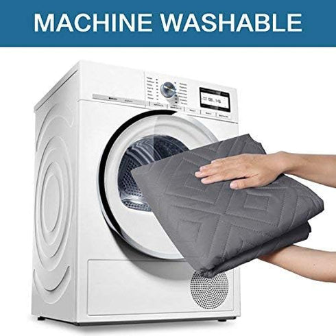 H.VERSAILTEX Reversible Quilted Recliner Covers Water Resistant Furniture Protector for Reclienr Chair with Elastic Straps for Pets Kids Sitting W...