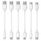 6 Pack 13 inch Charger Cable: 2-Pack Type C USB-A/ 1-Pack USB-A iphone Cables/ 1-Pack USB-A micro Cable/1-Pack USB-C TYPE-C Cables/1-Pack USB-C Ip...