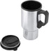 12V 450ml Car Heating Mug Travel Car Cup Electric Heated Kettle Stainless Steel Travel Mug Electric Car Heating Coffee Cup Insulated Heated Thermo...