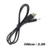 3pcs Extension Cable USB to DC Cable - 5V USB 2.0 Port Male to DC 5V Male 3.5mm x 1.35mm Power Cord Black 100cm(3.3ft)...