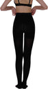AMZAM® Medical Compression Pantyhose for Women Men, 20-30 mmHg Graduated Compression Tights, Opaque Toeless Compression Stockings Waist High Suppo...