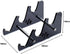 Sumgsn Black Mechanical Keyboard Storage Stand Display Keyboard Holder Transparent Acrylic Stand for Three Keyboard...