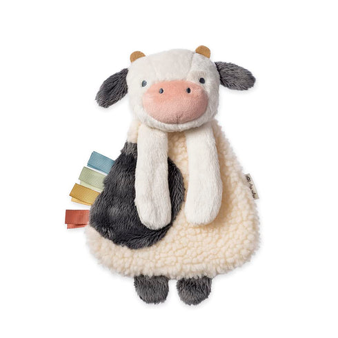 Itzy Ritzy Farm Toy Gift Set - Includes Cow Lovey & Farm-Themed Car Seat and Stroller Toy...