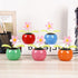 1Pc Solar Dancing Red Sunflower Toy Solar Powered Dancing Car Dashboard Decor Portable Suncatchers Learning and Education...
