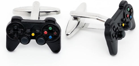 Video Game Controller Cufflinks for Men Classic Tuxedo Shirt Buttons Cuff Links For Business Wedding Daily Shirts In Gift Box...
