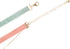 2Pcs Bling Bling Velvet Choker Necklace Set with Heart Pendant - Romantic Pastel Pink and Mint Green - Adjustable Collars for Women...