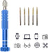 Precision Screwdriver Set, Screwdriver Handle With 5 Bits Repair Opening Tool Kit for Laptop,, Cell Phone,Glasses,Watch, Electronic Toys and Other...