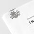 Etched Clips Japanese Symbol Pattern Made in Japan Paper Clip...