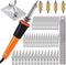 67Pcs Electric Hot Knife Cutter Tool Set, Hot Knife Multipurpose Stencil Cutter with Metal Stand, 60 Pieces Blades,110V...