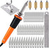 67Pcs Electric Hot Knife Cutter Tool Set, Hot Knife Multipurpose Stencil Cutter with Metal Stand, 60 Pieces Blades,110V...