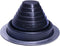 #3 Black EPDM Flexible Roof Jack Pipe Boot Metal Roofing Pipe Flashing (Pipe OD 1/4" to 5") - 100% Made In The USA...