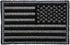 Antrix 4 Pcs Tactical Regular and Reversed Gray American Flag Patch Hook & Loop Embroidered America Flag Uniform Applique Emblem Badge Patch for B...