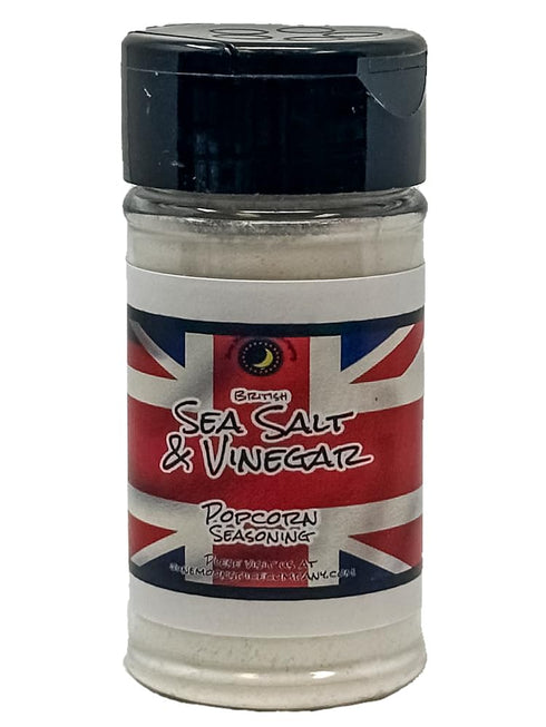 Popcorn Seasoning | Variety 2 Pack | British Sea Salt & Vinegar Popcorn Seasoning | White Cheddar Popcorn Seasoning | Fat Free | Saturated Fat Fre...