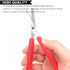 6 Pcs Loop Scissors, 8 inch, Spring Scissors Mini Training Loop Scissors for Special Needs Supplies Children Teen Adult Elderly, Adaptive Design, ...