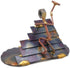 Roofer Figurine - Hand Welded Metal Art & Recycled Metal Sculptures - Unique Desk Accessories, Office Decor, & Roofer Gifts - Made in The USA...
