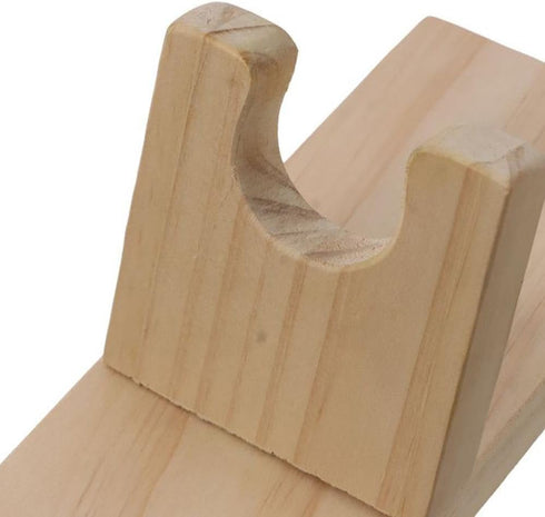 Wooden Hot Melt Gun Holder Hot Glue Gun Stand Detachable Hot Melt Glue Bracket for Factory Home Handicraft Making...