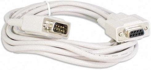 YCS basics 10 Foot DB9 9 Pin Serial / RS232 Male/Female Extension Cable...