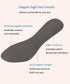 2 Pairs Pigskin High Heel Cushion Inserts Insoles, Anti-Slip Shoe Inserts for Dress Shoes Pain Relief, Adhesive Arch Support Sandal Insoles, Leath...