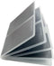 Set of 2 Plastic Wallet Insert for Credit Card Checkbook, Men Wallets Trifold Vinyl Credit Card Sleeves Holder...