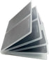 Set of 2 Plastic Wallet Insert for Credit Card Checkbook, Men Wallets Trifold Vinyl Credit Card Sleeves Holder...