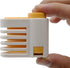2PCS DIY Cake Slicer, Stratification Auxiliary, Bread Slice, Toast Cut, 5 Layers Leveler Slicer, Kitchen Fixator Tool (2, Orange)...
