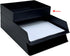 Amazon Basics Rectangular Plastic Desk Organizer, Accessory Tray, Black...