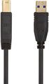 Monoprice USB 3.0 Type-A to Type-B Cable - 32AWG Conductors, TPE Jacket, Compatible with Monitors, Scanners, Hard Disk Drives, USB Hubs, Printers,...