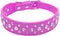 Bling Rhinestone PU Leather Crystal Diamond Pet Dog Cat Puppy Collar Black S M L XL (XL, Hot Pink)...