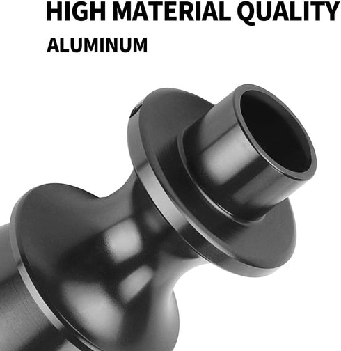 Billet Aluminum Reverse Lockout Shift Knob Lever Gear knob Aluminum Alloy Shift Knob Reverse LockoutLifter Up for Subaru BRZ Toyota FT86 GT86 (Bla...