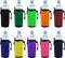 Blank Neoprene Water Bottle Coolie (Variety Color 10 Pack)...