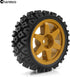1/10 RC On Road Tires Rubber Rally Tyres and Wheels Rims 12mm Hex for 1/10 Scale RC Racing Drift Car HPI KYOSHO Tamiya XV01 XV02 TA06 TT01 TT02 PT...